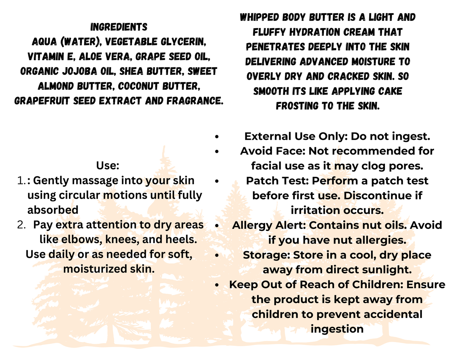Sequoia Suds Whipped Body Butter