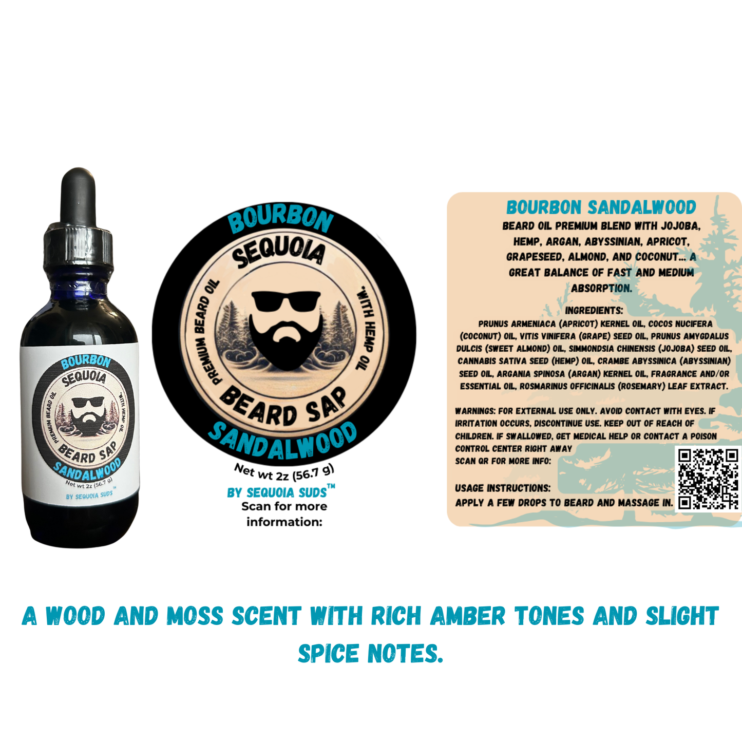 Sequoia Sap Premium Beard Oil